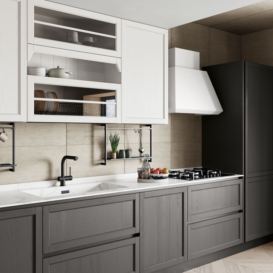 Contempo finiture Grigio Lava
