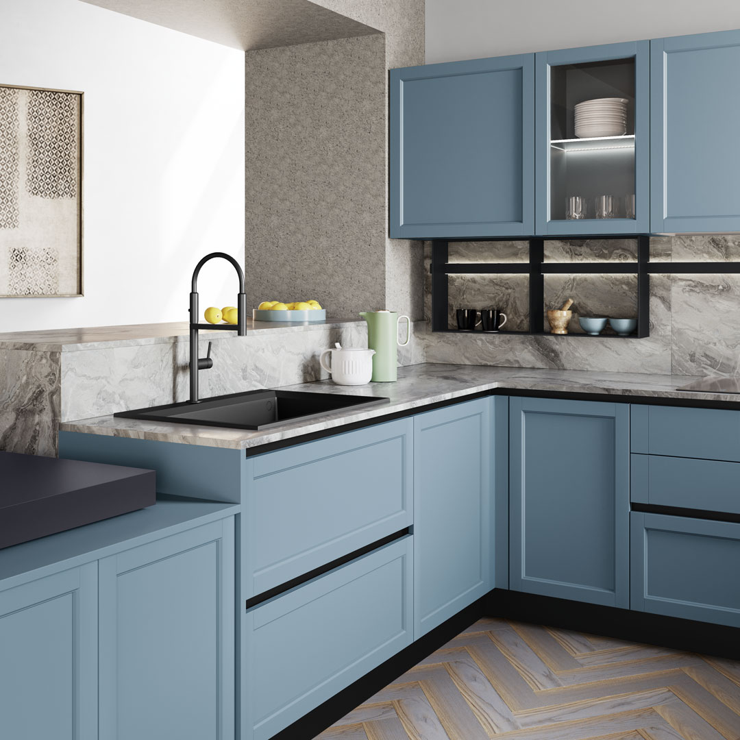 Contempo finiture Azzurro