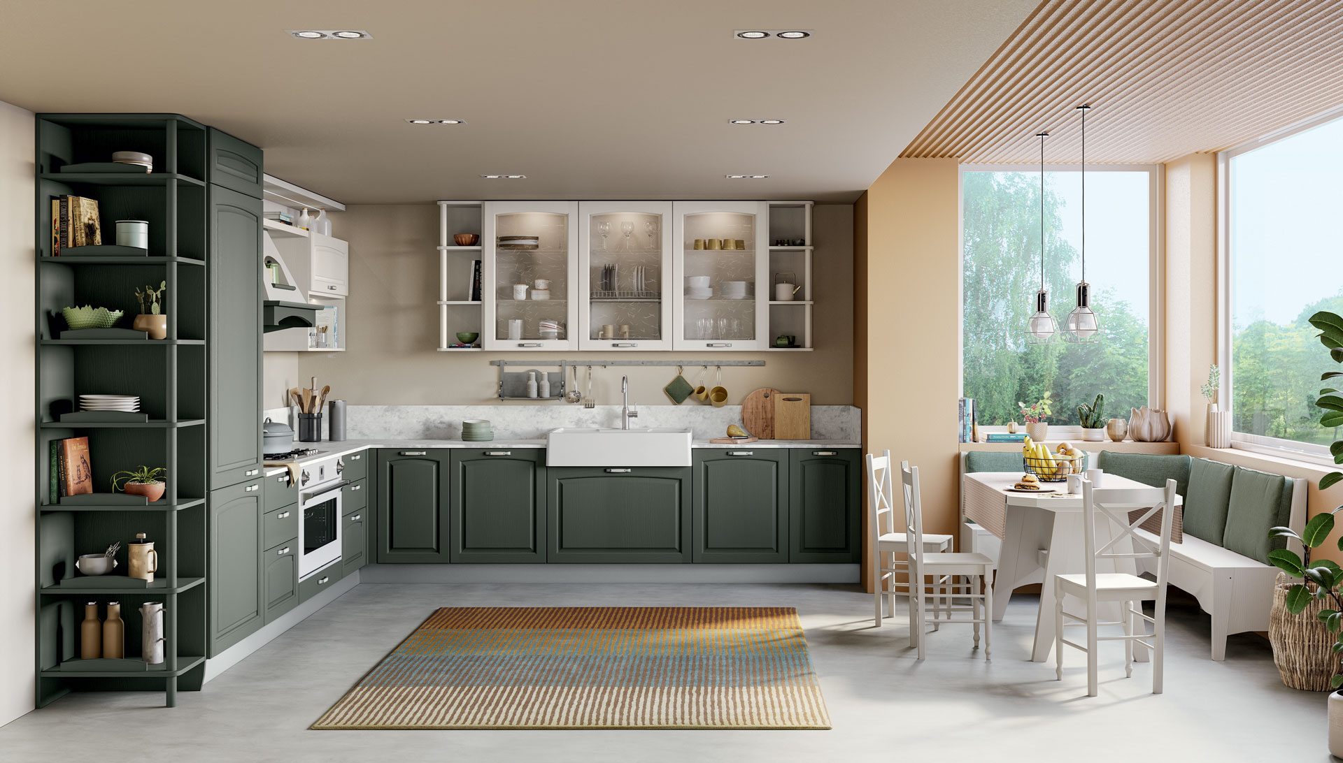 Grace Finitura Verde Cinabro - immagine 5