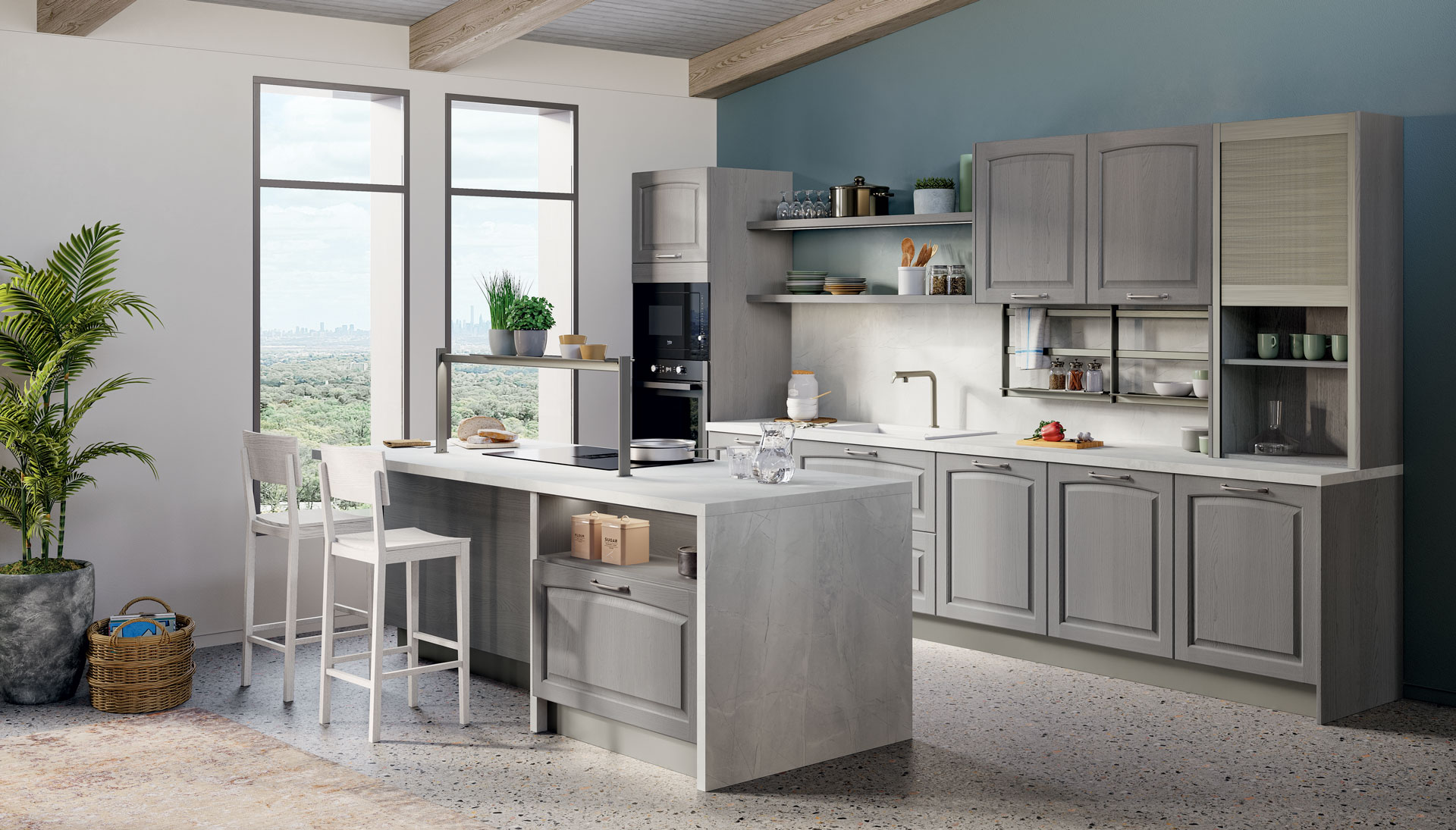 Grace Finitura Grigio Reale